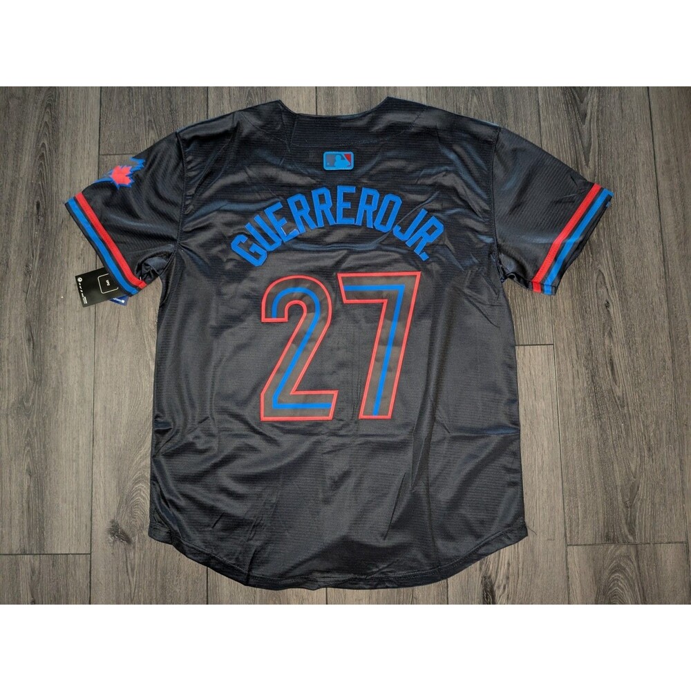 🚨 Vladimir Guerrero Jr #27 Toronto Blue Jays Connect City  Jersey Men's XL - Picture 2 of 3